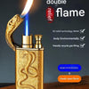 2 Pack Cobra Lighters | Refillable Jet Flame Torch Lighters | Unique Souvenir Gift